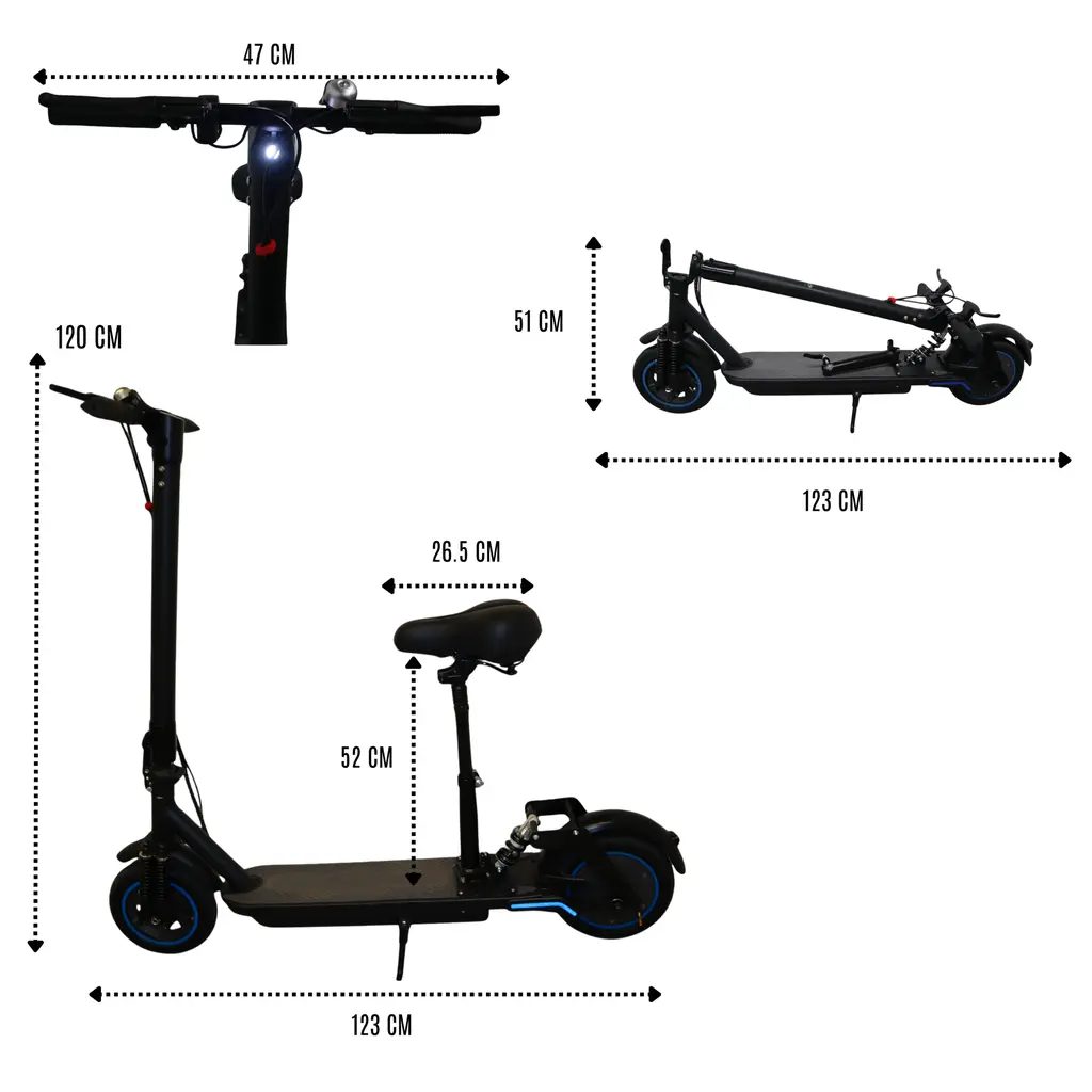 Infinité Patín Eléctrico Scooter IF-SCXM-36 (9).webp